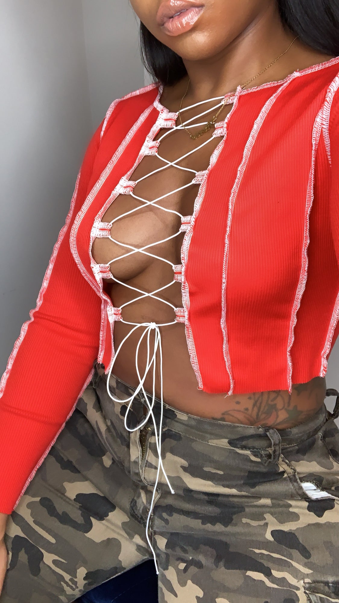 “Tie Me Up” Top